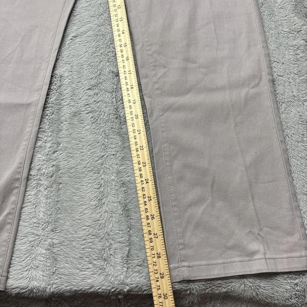 NWT~ESSYSHE Men's Pants Slim Fit Chino Pants Gray 38x30 - Picture 5 of 12